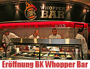 Erste europäische Whopper Bar eröffnete am 15.06.2009 in München im DasEinstein (Foto: MartiN Schmitz)